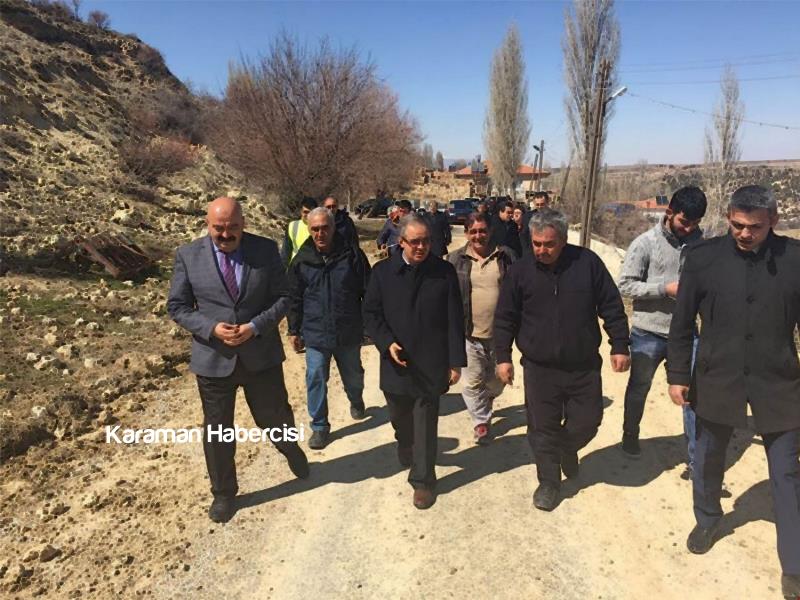 Vali Tapsız Heyelanın Yaşandığı Bölgede 2