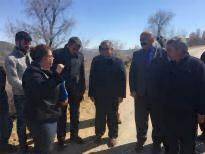 Vali Tapsız Heyelanın Yaşandığı Bölgede