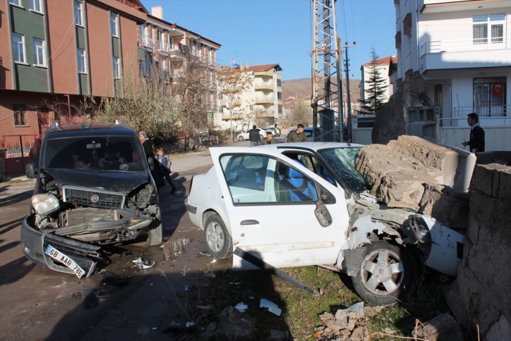 Aksaray'da Korkutan Trafik Kazası 2