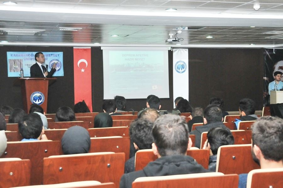 Japon Mühendis KMÜ’de Deprem Konferansı Verdi 2