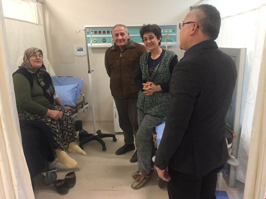 Niğde Valisi Yılmaz Şimşek Kontrol Noktaları ve Hastaneyi Ziyarette Bulu 1