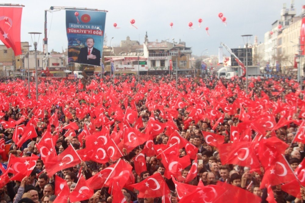 Cumhurbaşkanı Erdoğan Konya’da Sevgi Gösterileriyle Karşılandı 6