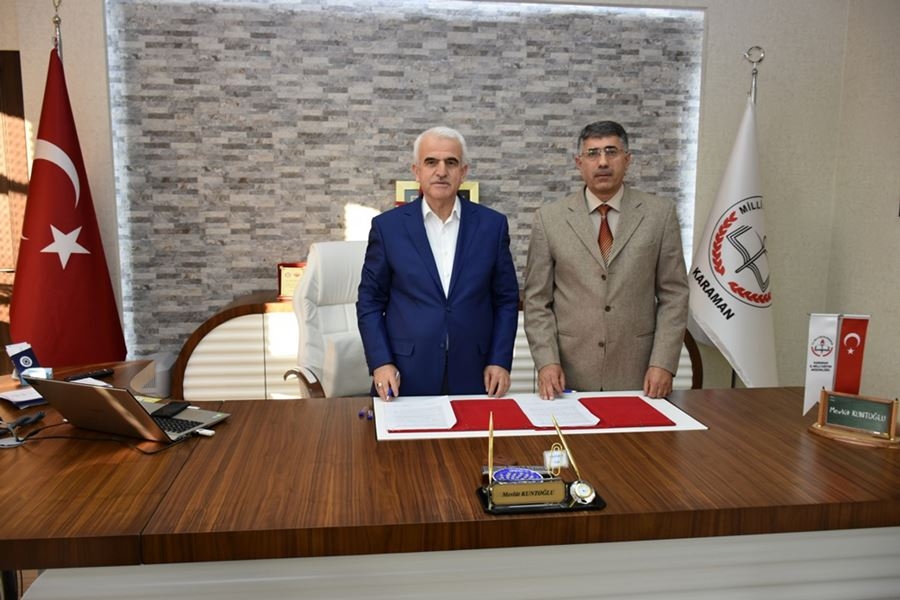 Karaman'da İlk Kıble Mescid-i Aksa’yı Tanıtacak Protokol İmzalandı 2