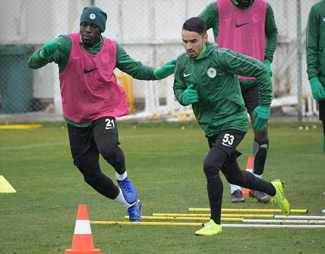 Atiker Konyaspor'da Akhisarspor Maçı Hazırlıkları 4