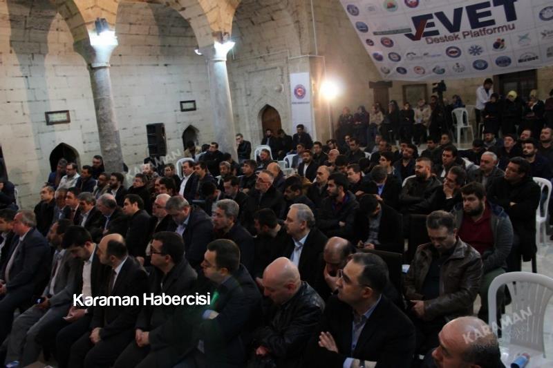 AK Parti İstanbul Milletvekili Metin Külünk Karaman'da 4