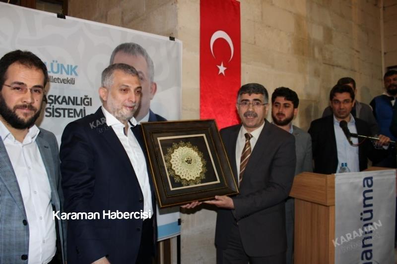 AK Parti İstanbul Milletvekili Metin Külünk Karaman'da 7