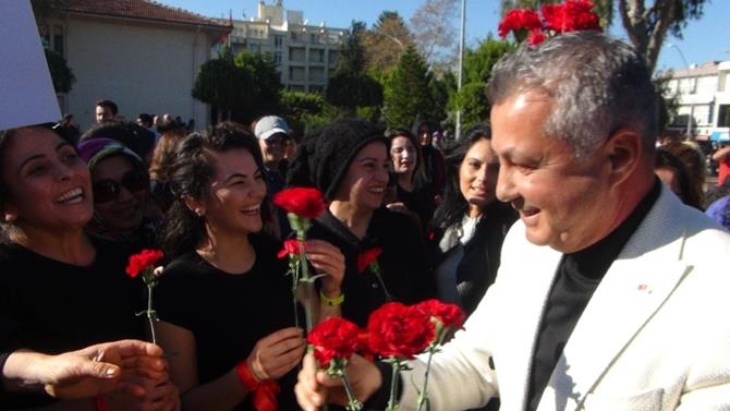 Antalya Manavgat’ta Kadına Şiddete Zumbalı Protesto 3