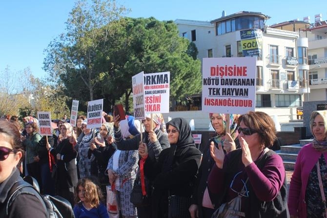 Antalya Manavgat’ta Kadına Şiddete Zumbalı Protesto 6