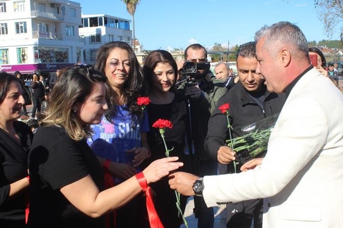 Antalya Manavgat’ta Kadına Şiddete Zumbalı Protesto 8