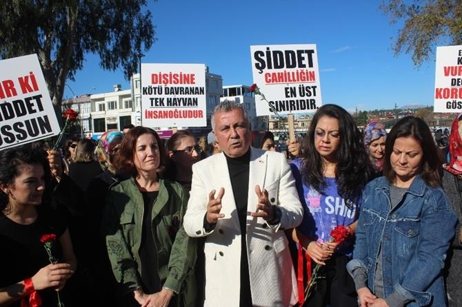 Antalya Manavgat’ta Kadına Şiddete Zumbalı Protesto 9