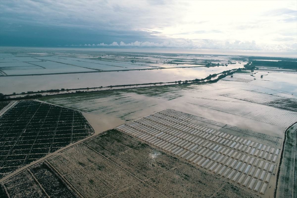 Mersin'de Su Basan Tarlalarda Yaralar Sarılmaya Çalışılıyor 11