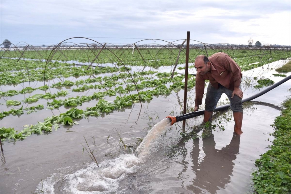Mersin'de Su Basan Tarlalarda Yaralar Sarılmaya Çalışılıyor 26