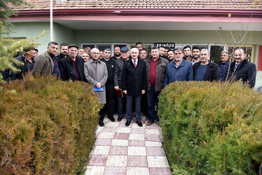 Karaman Valisi Fahri Meral Ekinözü ve Salur Köylerini Ziyaret Etti 4