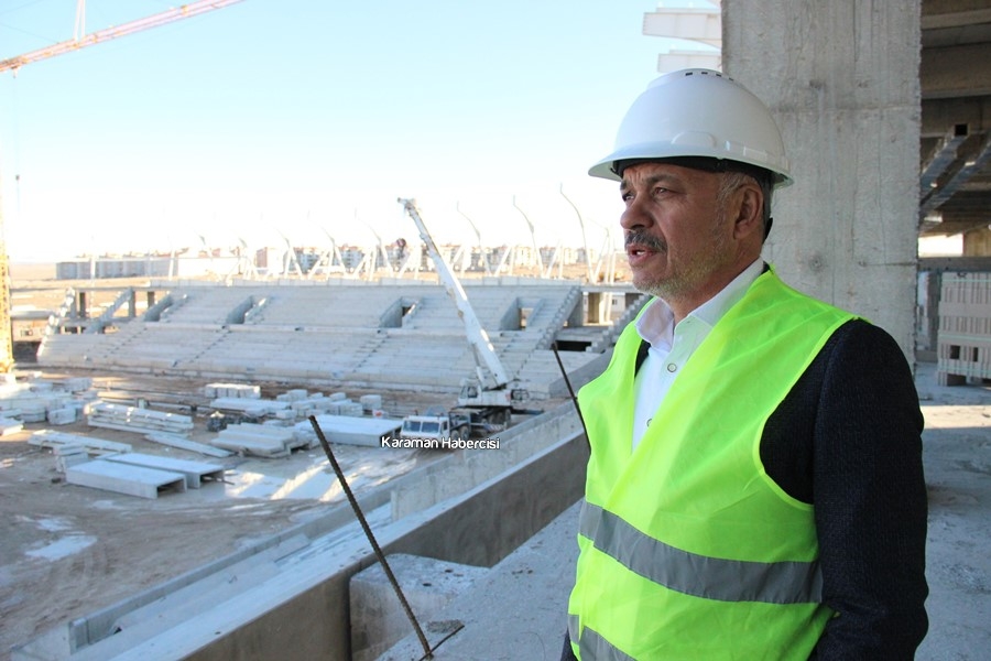 Karaman'a UEFA standartlarında stadyum yapımı 1