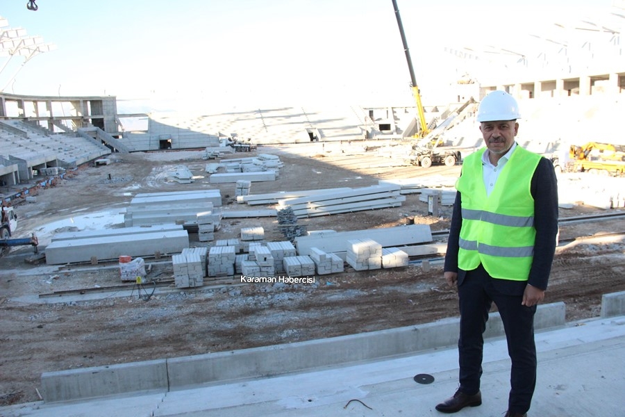 Karaman'a UEFA standartlarında stadyum yapımı 2