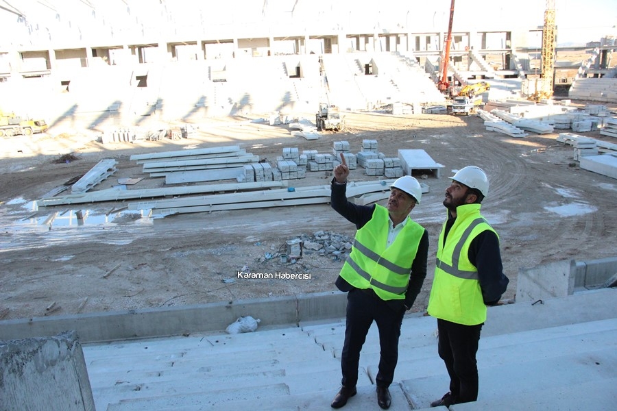 Karaman'a UEFA standartlarında stadyum yapımı 5