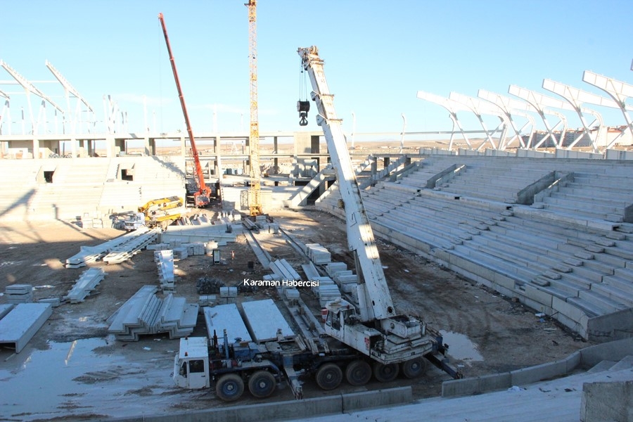 Karaman'a UEFA standartlarında stadyum yapımı 7
