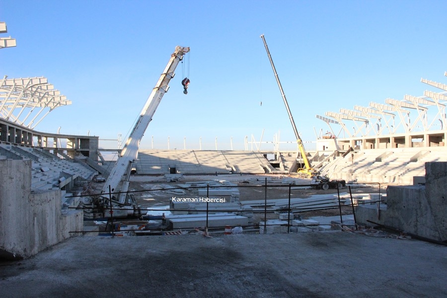 Karaman'a UEFA standartlarında stadyum yapımı 9