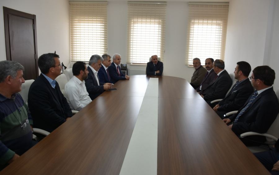 Karaman Valisi Fahri Meral , İl Milli Eğitim Müdürü Mevlüt Kuntoğlunu Zi 8