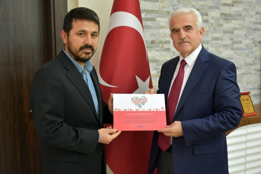 Ufka Yolculuk Ekibinden Karaman İl Milli Eğitim Müdürü Kuntoğlu’na Ziyar 4