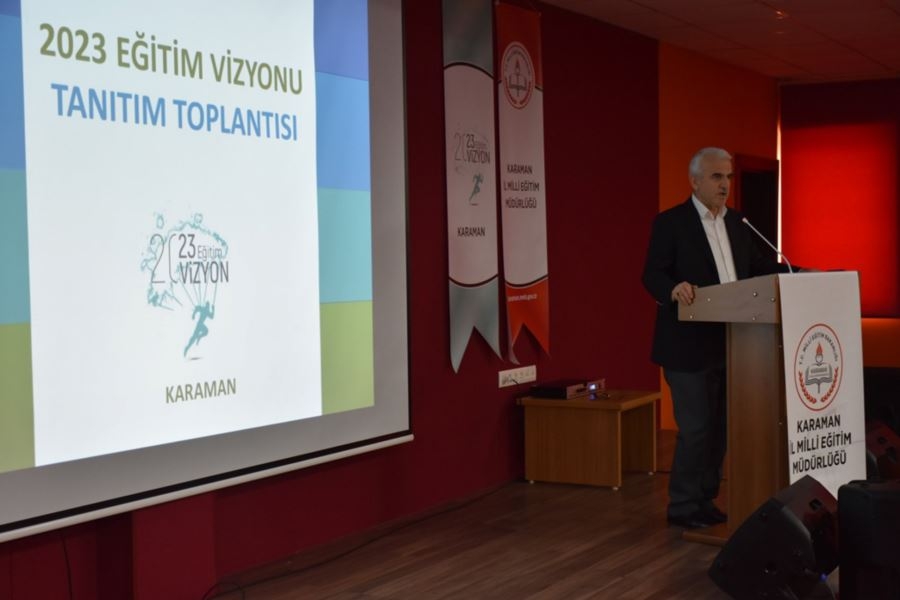 Karaman'da Eğitim Liderlerine 2023 Eğitim Vizyonu Semineri 3