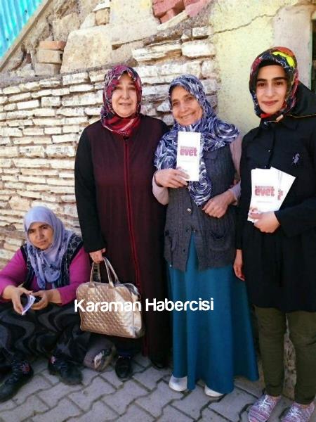 Ak Kadınlar Çat Kapı Çalışmalarını Sürdürüyor 18