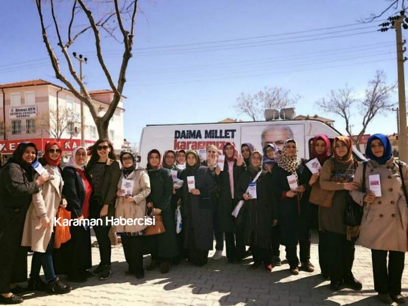 Ak Kadınlar Çat Kapı Çalışmalarını Sürdürüyor 19