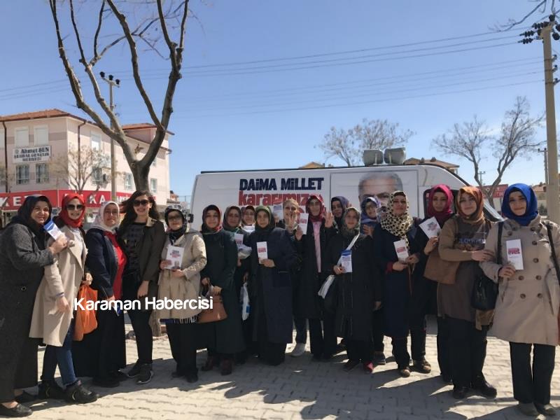 Ak Kadınlar Çat Kapı Çalışmalarını Sürdürüyor 21