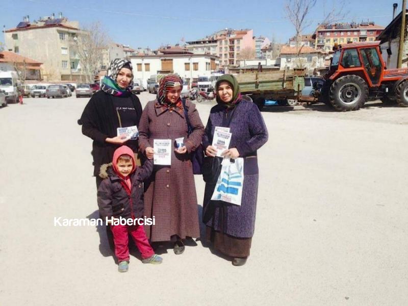 Ak Kadınlar Çat Kapı Çalışmalarını Sürdürüyor 4