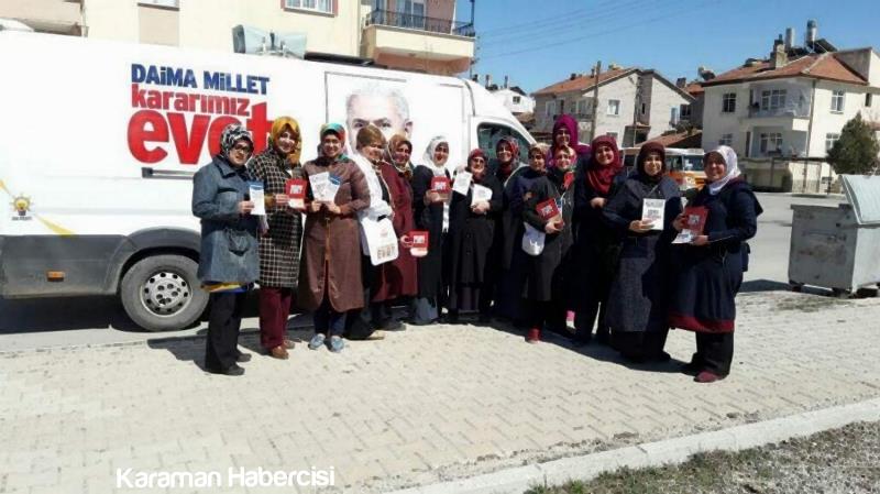 Ak Kadınlar Çat Kapı Çalışmalarını Sürdürüyor 5