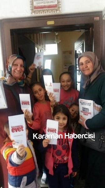 Ak Kadınlar Çat Kapı Çalışmalarını Sürdürüyor 6