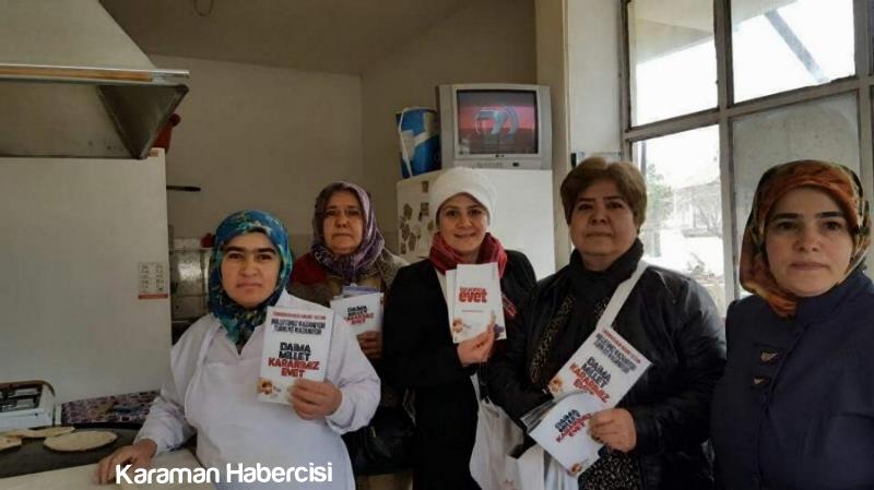 Ak Kadınlar Çat Kapı Çalışmalarını Sürdürüyor 7