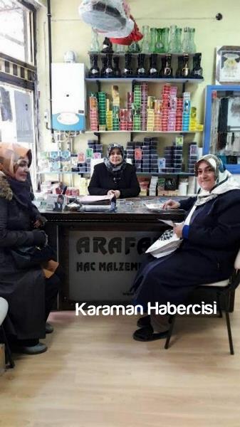 Ak Kadınlar Çat Kapı Çalışmalarını Sürdürüyor 9