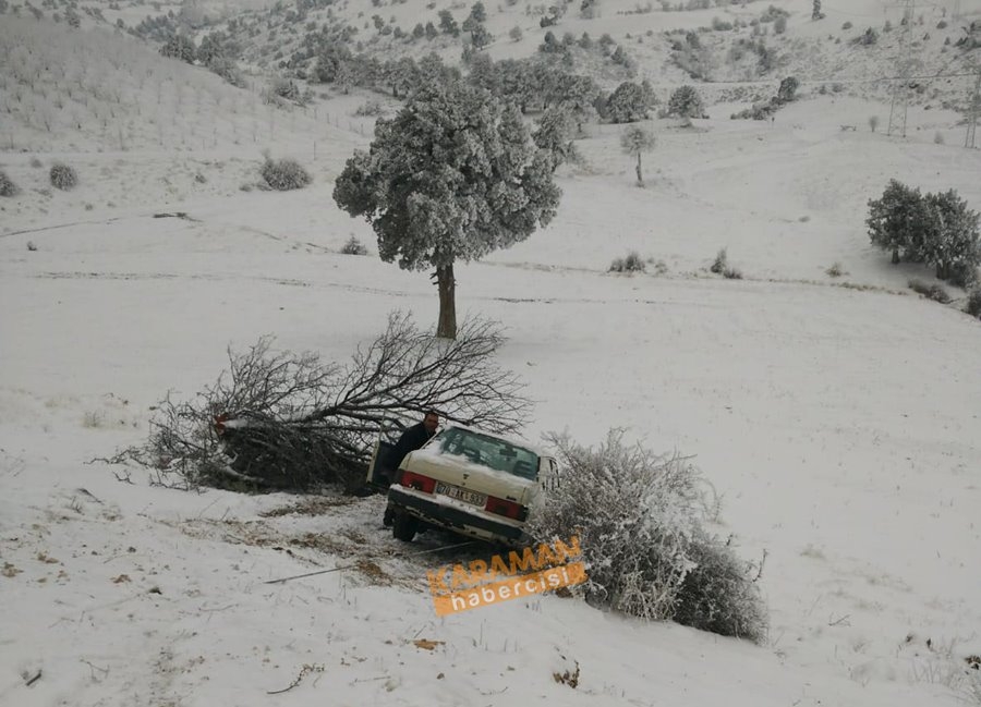 Karaman Cerit Yolunda Ölümden Döndüler 1