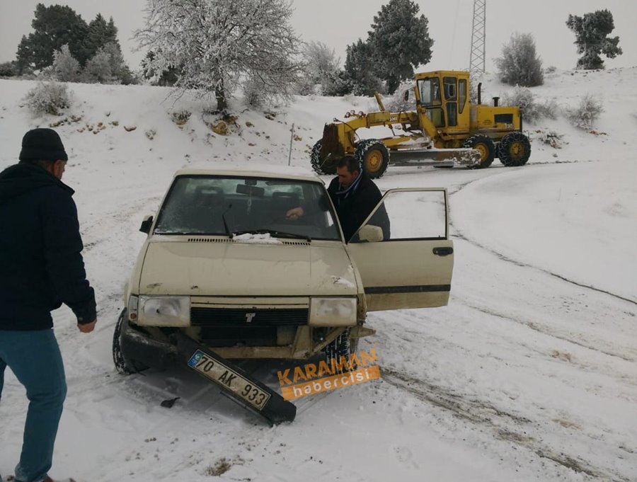 Karaman Cerit Yolunda Ölümden Döndüler 2