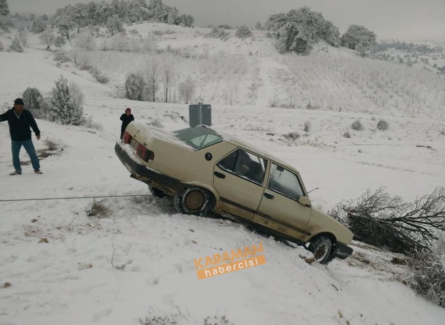 Karaman Cerit Yolunda Ölümden Döndüler 5