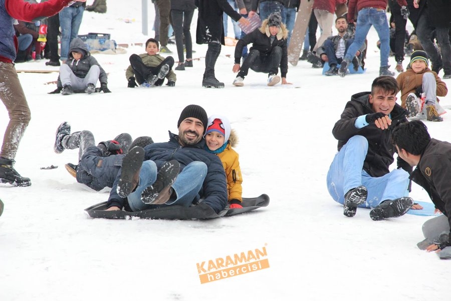 Ermenek Değil Karaman Kalesi kayak merkezi 9