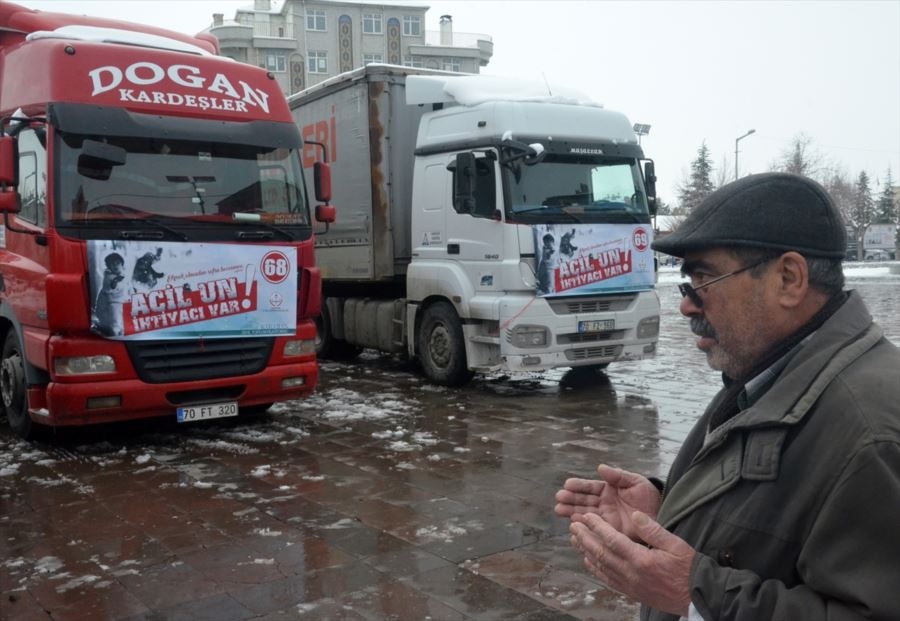 Karaman'dan Suriyelilere Yardım 2