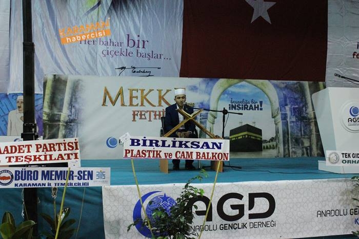Karaman'da Mekke'nin Fethi Adlı Program Düzenlendi 9