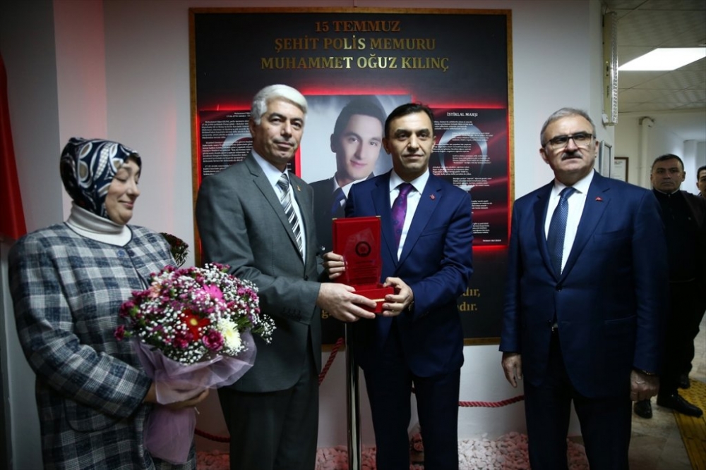 Antalya'da Şehit Oğlunun Adını Taşıyan Polis Merkezinden Emekli Oldu 1