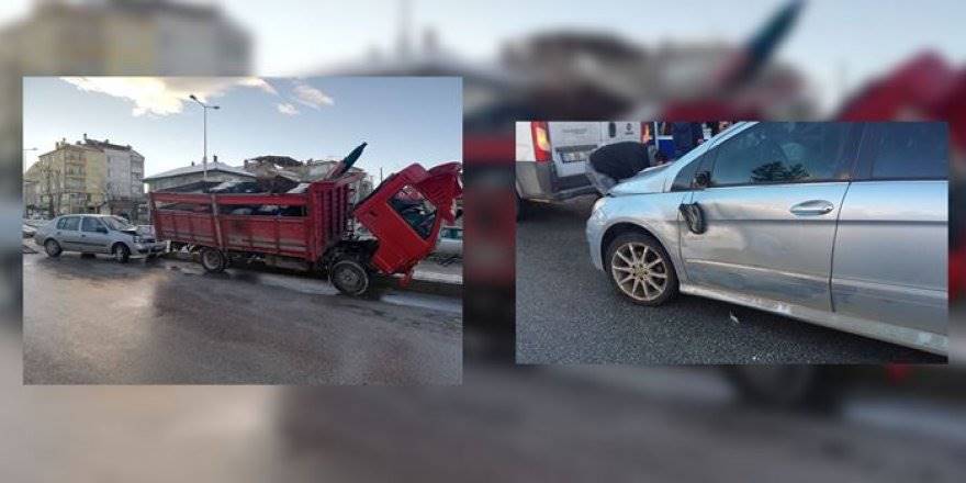Karaman'da Yollar Buz Pistine Döndü