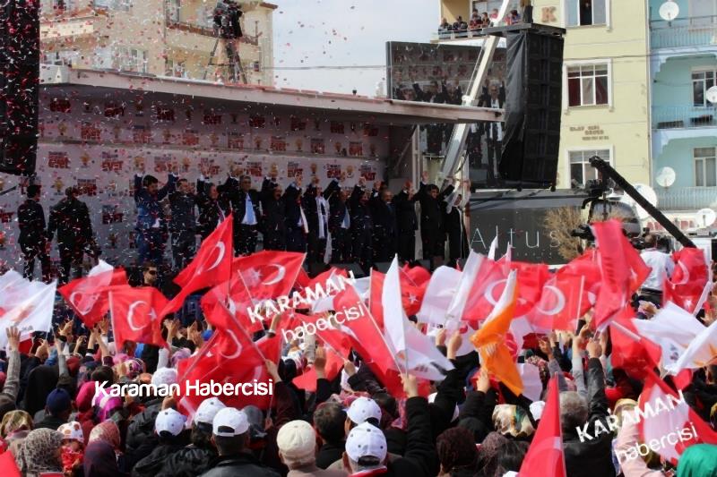 Başbakan Binali Yıldırım Karaman'da 101