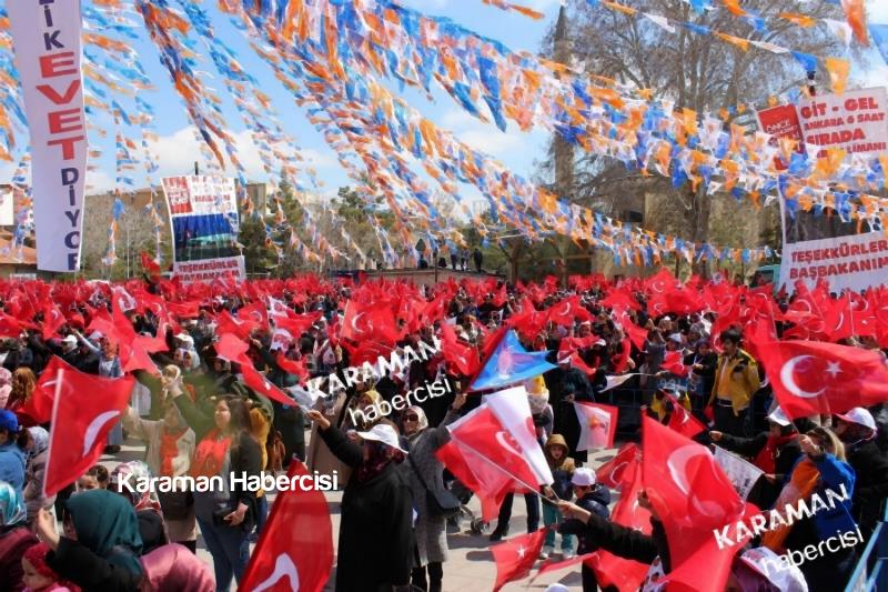Başbakan Binali Yıldırım Karaman'da 18