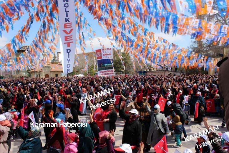 Başbakan Binali Yıldırım Karaman'da 2