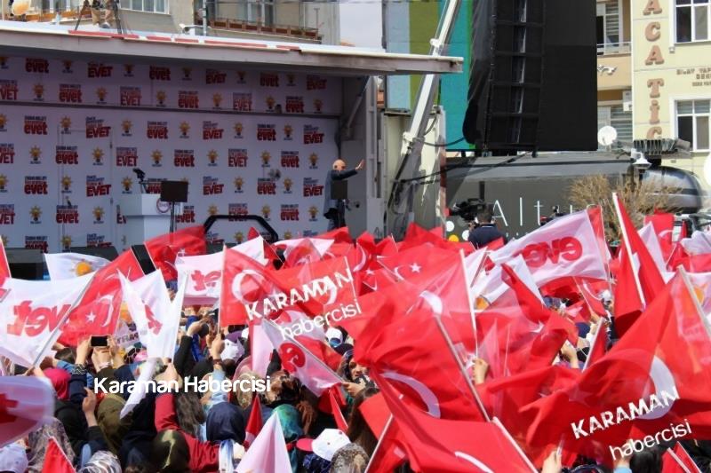 Başbakan Binali Yıldırım Karaman'da 21