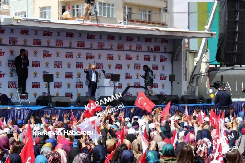 Başbakan Binali Yıldırım Karaman'da 25