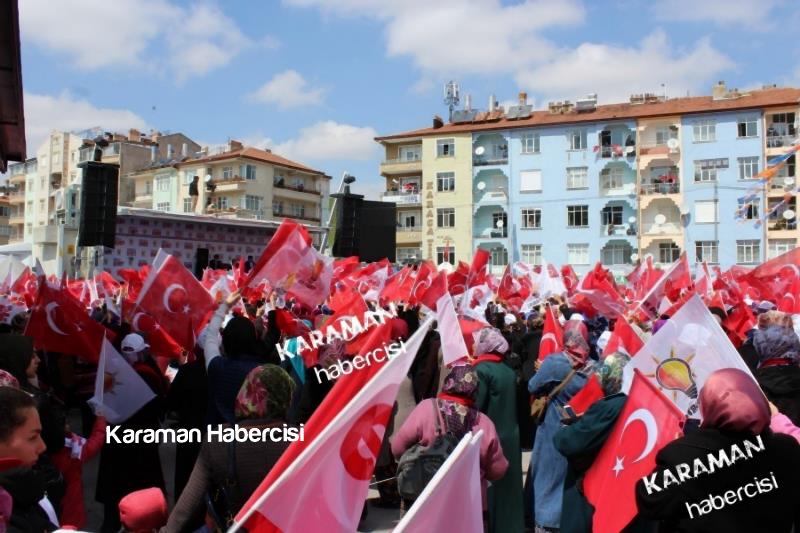 Başbakan Binali Yıldırım Karaman'da 27