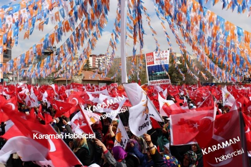 Başbakan Binali Yıldırım Karaman'da 50