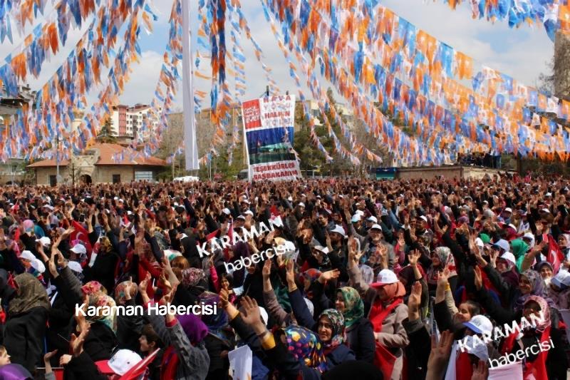 Başbakan Binali Yıldırım Karaman'da 54