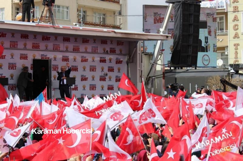 Başbakan Binali Yıldırım Karaman'da 55